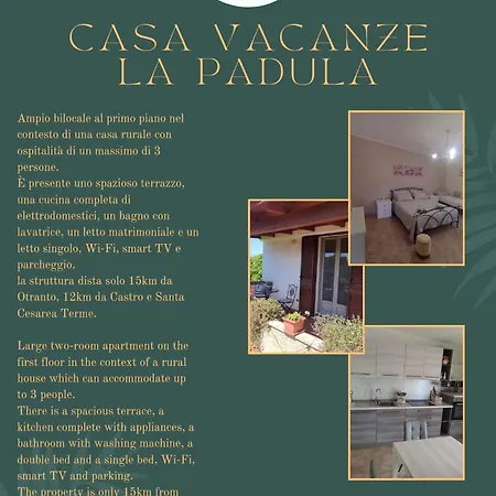 Apartment La Padula - Salento Giuggianello